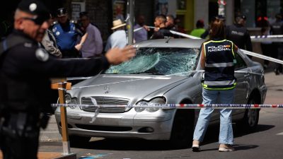 Madrid: Fahrer flieht vor Polizei und tötet zwei Menschen