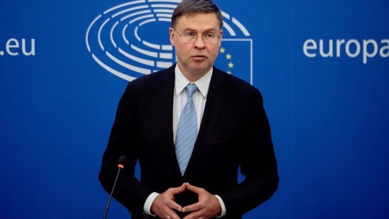 EU-Kommissionsvizepräsident Valdis Dombrovskis.