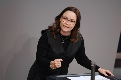 Michelle Müntefering strebt ein Mandat im EU-Parlament an.