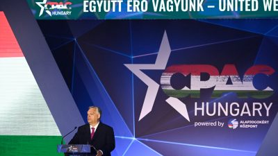 CPAC in Ungarn: Trump ermutigt die Konservativen in Budapest