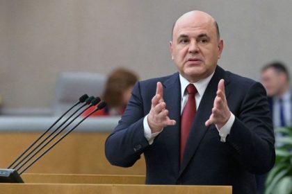 Russlands Ministerpräsident Mischustin in China eingetroffen