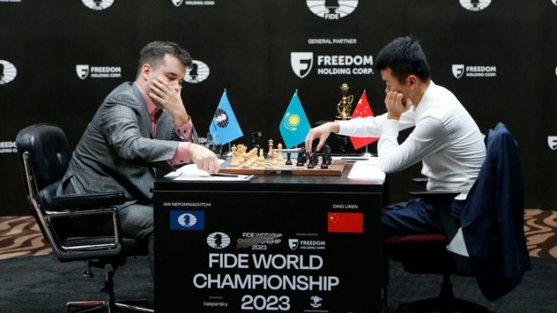 China feiert ersten Weltmeister im Schach – Ding Liren siegt