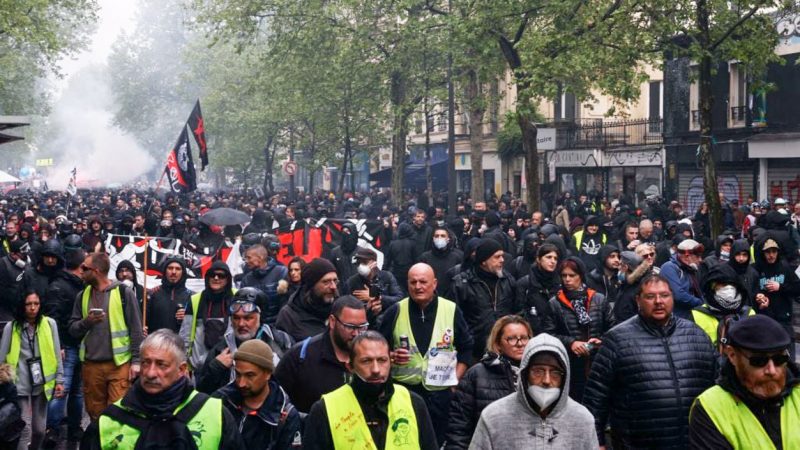 Frankreich: 1. Mai-Demonstrationen arten erneut in Gewalt aus