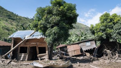 Rund 400 Tote durch Überschwemmungen im Kongo