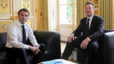 Macron empfängt Elon Musk auf Schloss Versailles – Fokus liegt auf „Made in France“