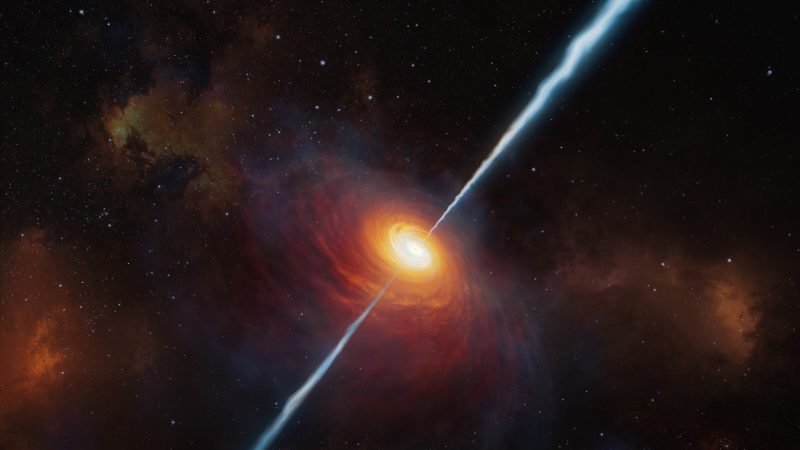 Quasare entstehen durch die Kollision zweier Galaxien
