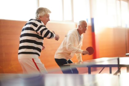 Mit Pingpong gegen Parkinson