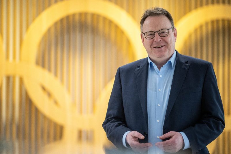 Torsten Burmester, Vorstandschef des Deutschen Olympischen Sportbunds. Der Spitzenfunktionär erwartet im Zuge der Debatte um Russland einen politischen Klimawandel.