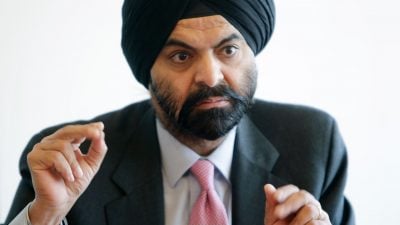 Ajay Banga wird neuer Präsident der Weltbank.