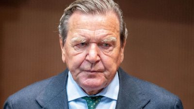 Streit um Schröder-Büro: Anwälte empfehlen Berufung