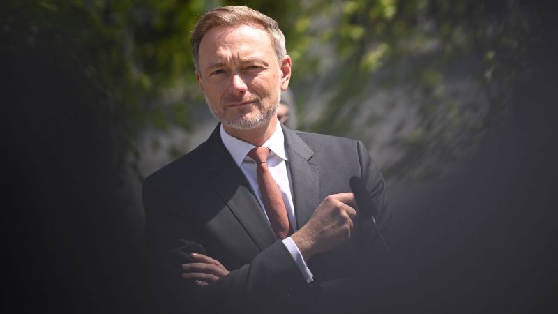 Bundesfinanzminister Christian Lindner (FDP) in Berlin.
