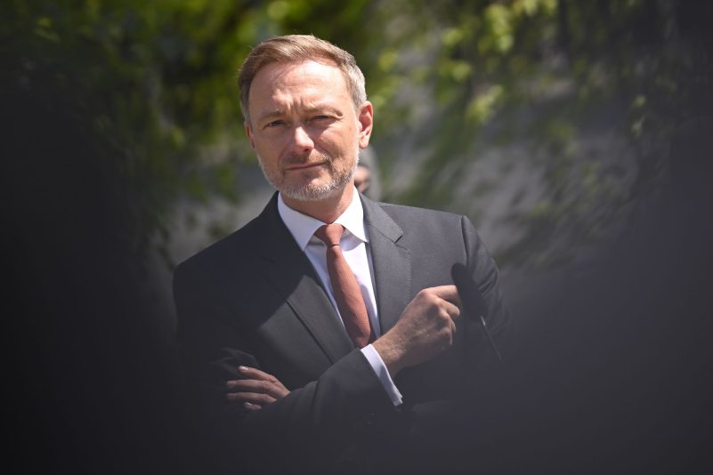Bundesfinanzminister Christian Lindner (FDP) in Berlin.