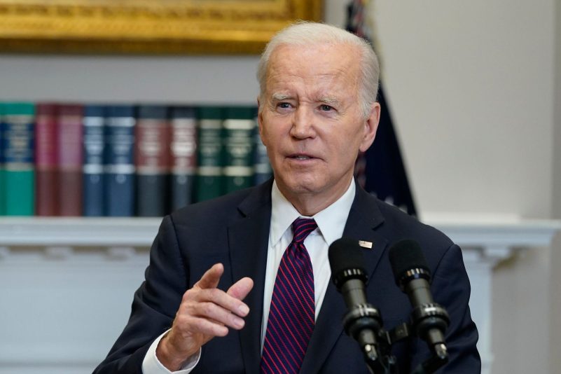 US-Präsident Joe Biden gerät im Streit um die Schuldengrenze zunehmend unter Druck.