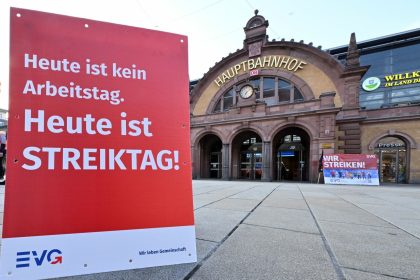 Bahn: Gewerkschaft ruft zu Streik ab Mittwoch auf – DB will Streik mit Eilantrag verhindern