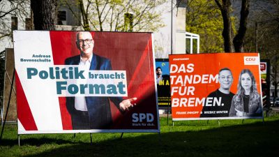 Bremen: Wahlkampf bis zur letzten Minute
