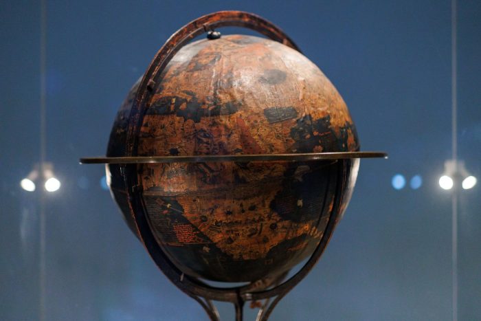 Der "Behaim-Globus" aus dem Jahr 1492 ist im Germanischen Nationalmuseum ausgestellt.