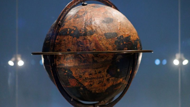 Der "Behaim-Globus" aus dem Jahr 1492 ist im Germanischen Nationalmuseum ausgestellt.