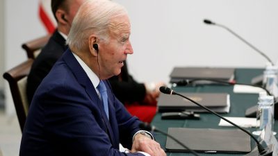 US-Präsident Joe Bide am Rande des G7-Gipfels im japanischen Hiroshima