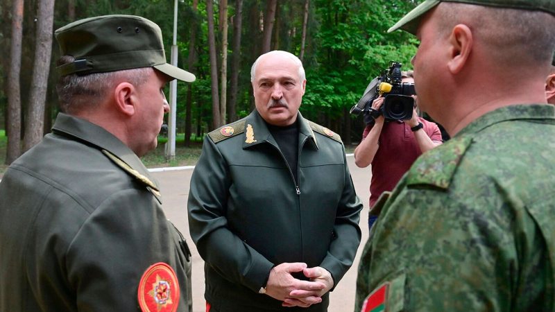 Will nicht verraten, um wieviele Atomwaffen es sich handelt: Alexander Lukaschenko.