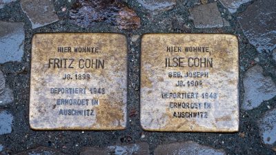 Schon 100.000 Stolpersteine zum Gedenken an NS-Opfer verlegt