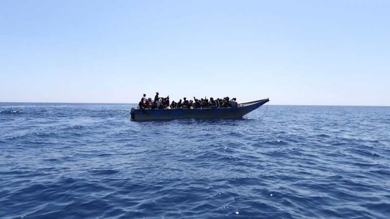 Schon Ende April rettete die Crew der «Geo Barents» Menschen aus dem Mittelmeer.
