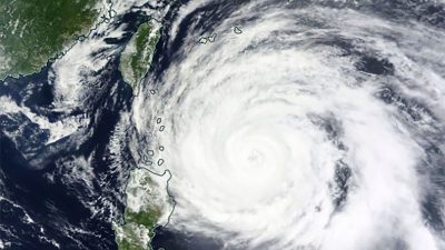 Urlaubsort Okinawa: Starker Taifun trifft auf Süden Japans