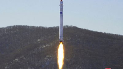 Nordkorea: Start von Aufklärungssatellit misslungen