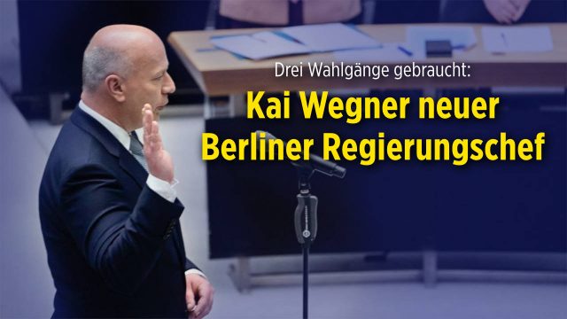 Nach drei Wahlgängen: CDU-Politiker Kai Wegner zu neuem Berliner Regierungschef gewählt