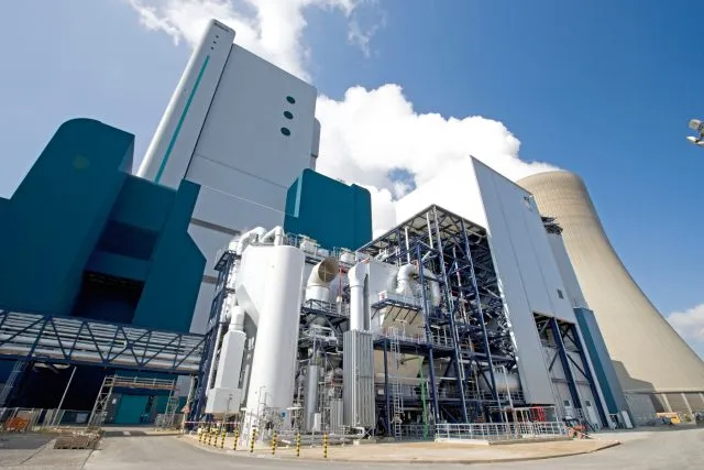 Von Deindustrialisierung bedroht: das Braunkohlekraftwerk Niederaußem mit CCS-Pilotanlage.