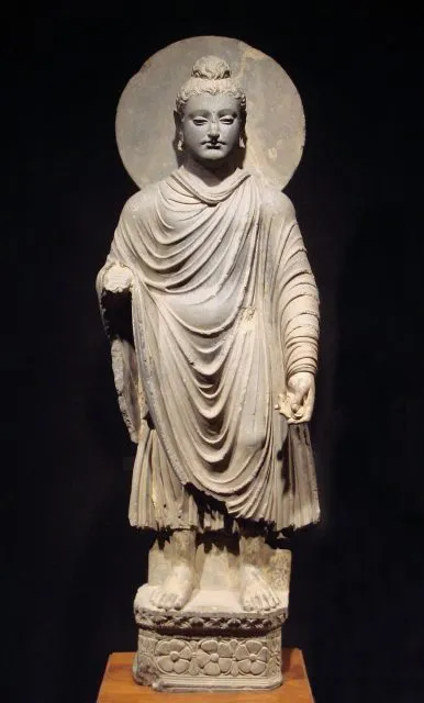 Buddha-Statue aus Gandhara