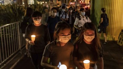 34. Jahrestag des Tian’anmen-Massakers: Mehr als 20 Festnahmen in Hongkong