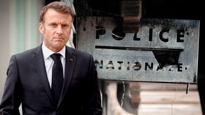 „Gewalt gegen die Republik“: Macron schickt 40.000 Polizisten in den Kampf