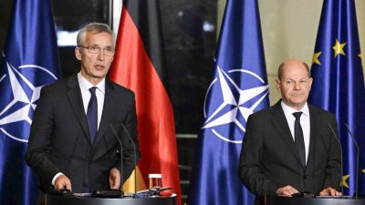 Scholz empfängt NATO-Generalsekretär Stoltenberg