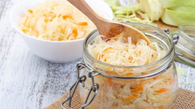 Fermentierte Lebensmittel wie Sauerkraut im Trend