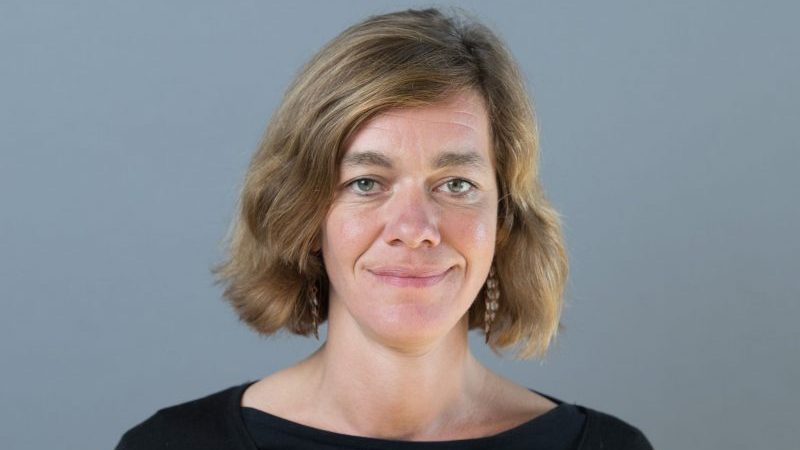 Die sächsische Landtagsabgeordnete Juliane Nagel von der Linken.