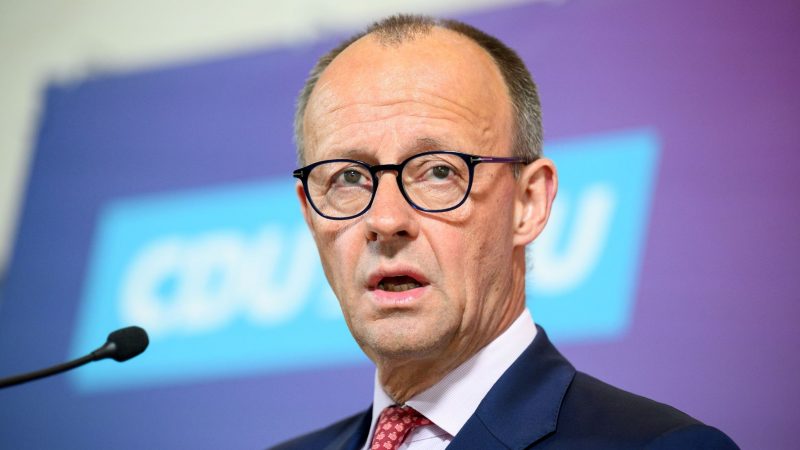 CDU-Chef Friedrich Merz hält eine Zusammenarbeit mit der AfD für ausgeschlossen.