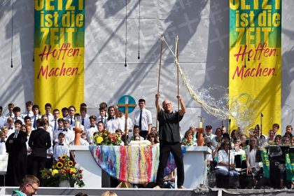 Pastor beim Kirchentag: „Wir sind alle die Letzte Generation”