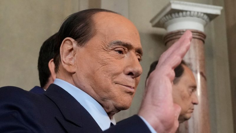 Silvio Berlusconi, ehemaliger Ministerpräsident von Italien, ist tot.