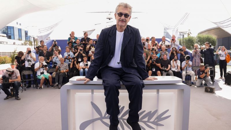 Wim Wenders beim Filmfestival in Cannes.