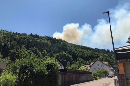 Waldbrand bei Pirmasens: Rund 50 Bewohner verlassen Häuser