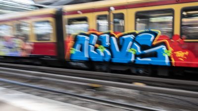 Bahn: Millionenschäden durch Graffiti und Vandalismus