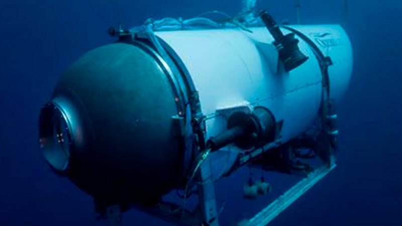 Das «Titan»-U-Boot des Unternehmens Oceangate Expeditions.
