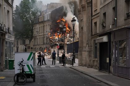 Paris: 37 Verletzte nach Explosion und Brand im Stadtzentrum