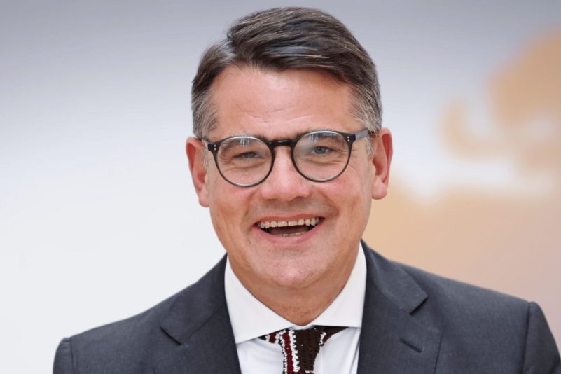 Der hessische Ministerpräsident und Spitzenkandidat Boris Rhein (CDU)