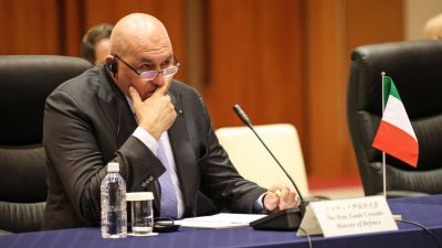 Italiens Verteidigungsminister: „Seidenstraßen-Abkommen mit China war ein destruktiver Akt“