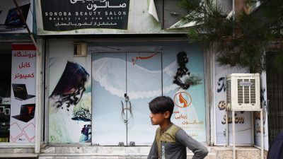 Plötzlich geschlossen: Schönheitssalons in Afghanistan