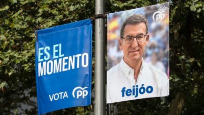 Bisher hohe Wahlbeteiligung: Spanien sucht ein neues Parlament – Vox will das Land vor „der linken Sekte“ retten