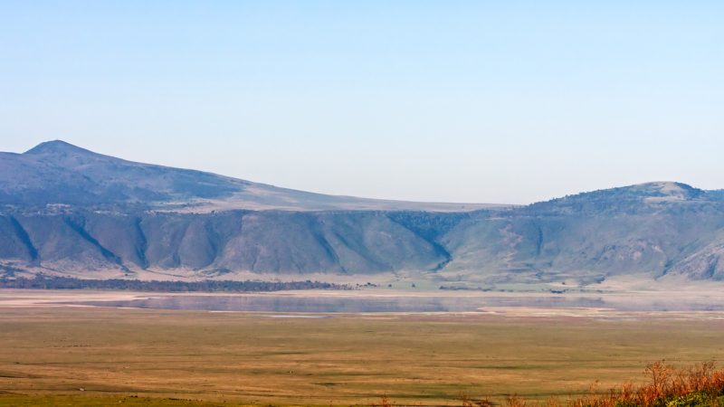 Der Ngorongoro-Krater im Norden Tansania ist Teil vom Ostafrikanischen Grabenbruch