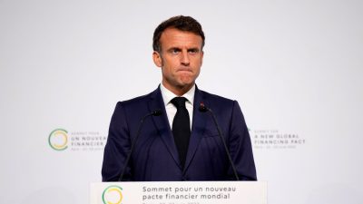 Unruhe in Frankreich: Macron verschiebt Staatsbesuch in Deutschland