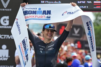 Ironman-EM in Frankfurt: Sarah True feiert Sieg nach Drama